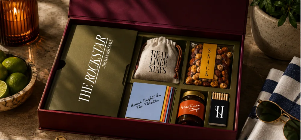 Branded Welcome Boxes