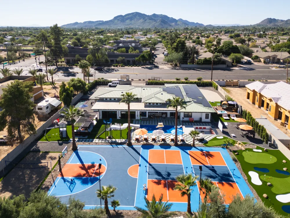 Luxury property view representing the Headliner Stays vision